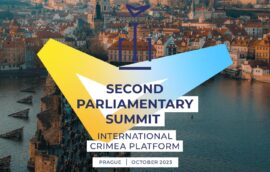The Second Parliamentary Summit of the Crimea Platform will take place on 24 October 2023 in Prague