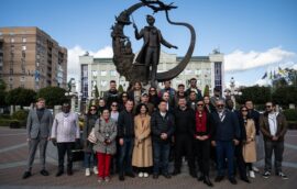 В рамках міжнародної конференції “Crimea Global: Understanding Ukraine through the South” відбулася екскурсія на деокуповану Київщину