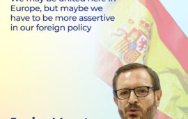 “We may be united here in Europe, but maybe we have to be more assertive in our foreign policy.” – Javier Maroto, Deputy President of the Senate of Spain