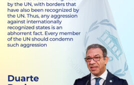 “Ukraine is a state recognized by the UN, with borders that have also been recognized by the UN. Thus, any aggression against internationally recognized states is an abhorrent fact. Every member of the UN should condemn such aggression” — Duarte Pacheco, President of the Inter-Parliamentary Union