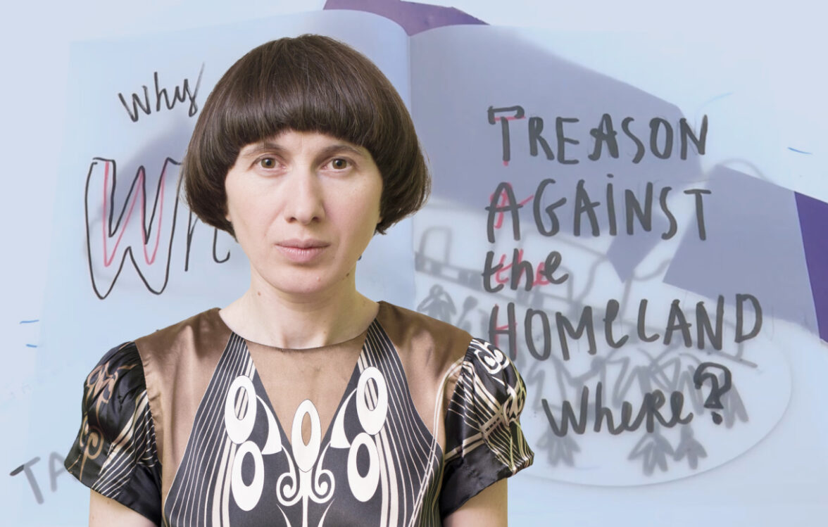 Video of Alevtina Kakhidze’s performance “Making spaces” from October 24, 2023