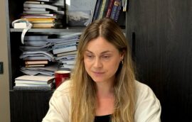 Керівниця Служби забезпечення діяльності Кримської платформи Марія Томак взяла участь у заході для студентів-дипломатів коледжу в Натоліні