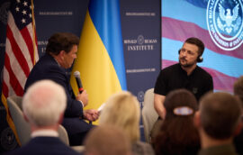 The President of Ukraine Emphasizes That Giving Up Crimea Means Continuing the War During His Visit to Washington