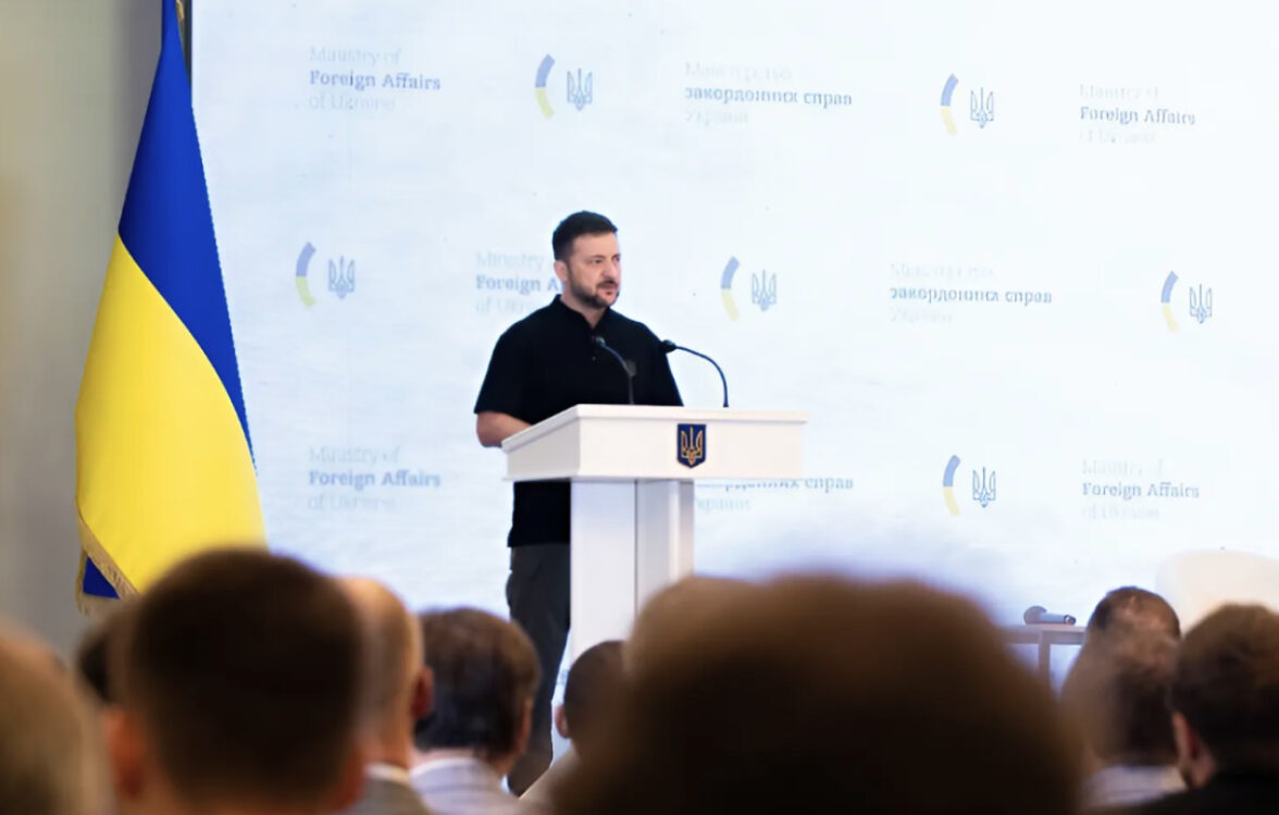 The President of Ukraine Urged Diplomats to Strengthen the Crimea Platform at the Meeting with the Heads of Diplomatic Missions of Ukraine
