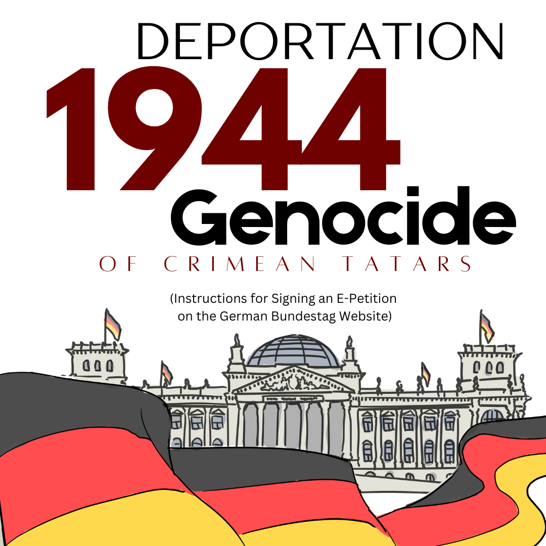 Appeal to Sign a Petition Asking Germany to Recognize the Deportation of Crimean Tatars as Genocide