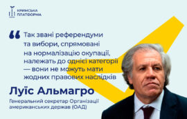 Четвертий Саміт Кримської платформи: Луїс Альмагро, Генеральний секретар Організації американських держав (ОАД)