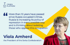 The Fourth Crimea Platform Summit: Viola Amherd, President of the Swiss Confederation