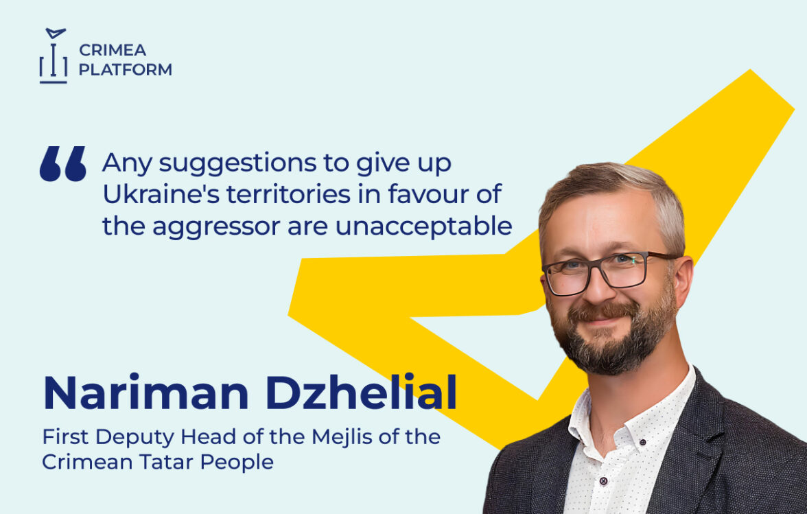 The Fourth Crimea Platform Summit: Nariman Dzhelyal, First Deputy Head of the Mejlis of the Crimean Tatar People