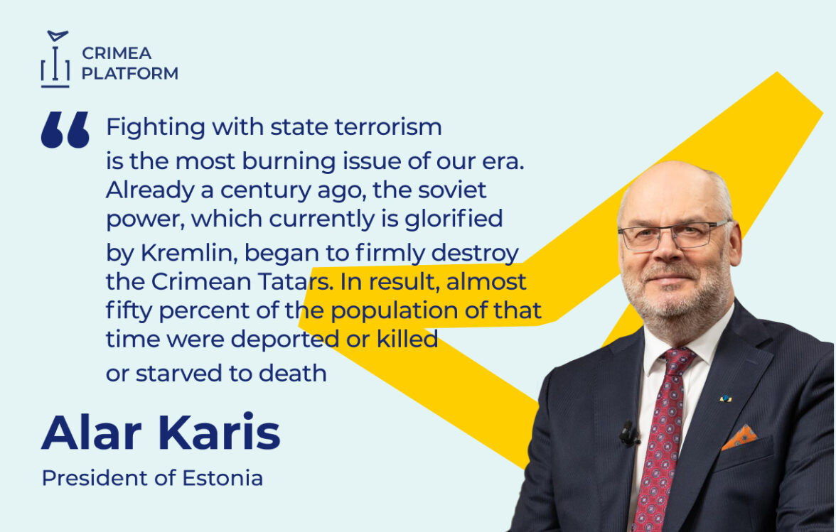 The Fourth Crimea Platform Summit: Alar Karis, President of Estonia