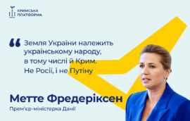 Четвертий Саміт Кримської платформи: Метте Фредеріксен, Прем’єр-міністр Королівства Данія