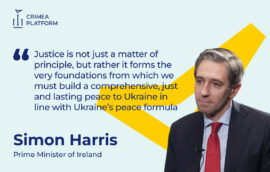 The Fourth Crimea Platform Summit: Simon Harris, Prime Minister of Ireland