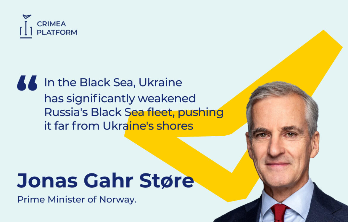 The Fourth Crimea Platform Summit: Jonas Gahr Støre, Prime Minister of Norway