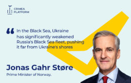 The Fourth Crimea Platform Summit: Jonas Gahr Støre, Prime Minister of Norway