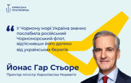 Четвертий Саміт Кримської платформи: Йонас Гар Стьоре, Прем’єр-міністр Норвегії