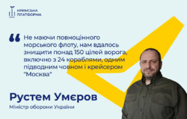 Четвертий Саміт Кримської платформи: Рустем Умєров, Міністр оборони України