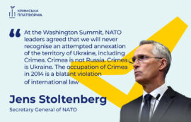 The Fourth Crimea Platform Summit: Jens Stoltenberg, NATO Secretary General