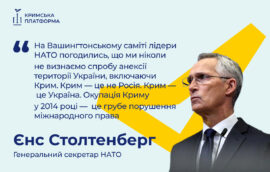 Четвертий Саміт Кримської платформи: Єнс Столтенберг, Генеральний секретар НАТО