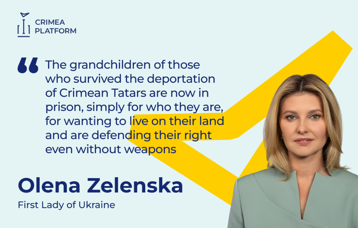 The Fourth Crimea Platform Summit: Olena Zelenska, First Lady of Ukraine