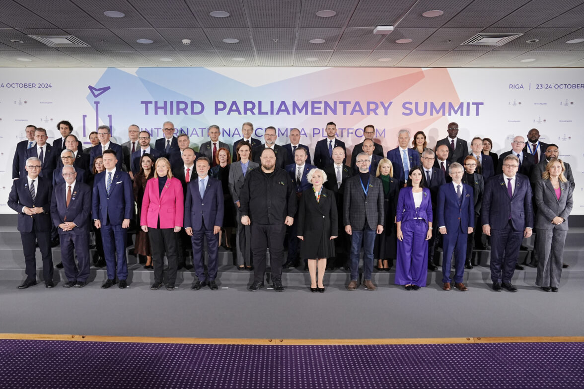 The First Part of the Plenary Session Was Held Within the Framework of the Third Parliamentary Summit of the Crimea Platform