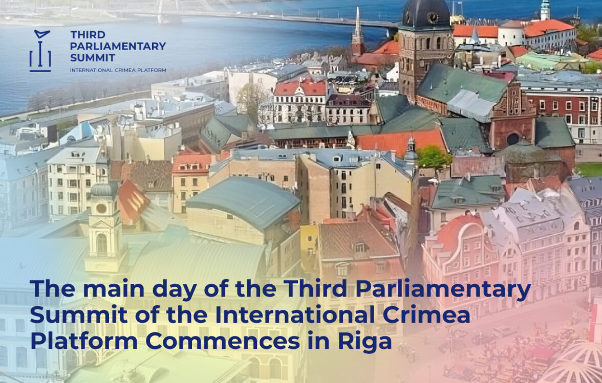 The main day of the Third Parliamentary Summit of the International Crimea Platform Commences in Riga