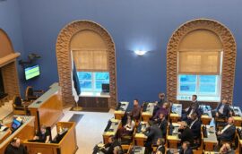 The Chairman of the Verkhovna Rada of Ukraine delivered a speech at the Riigikogu of Estonia ahead of the Third Parliamentary Summit of the Crimea Platform