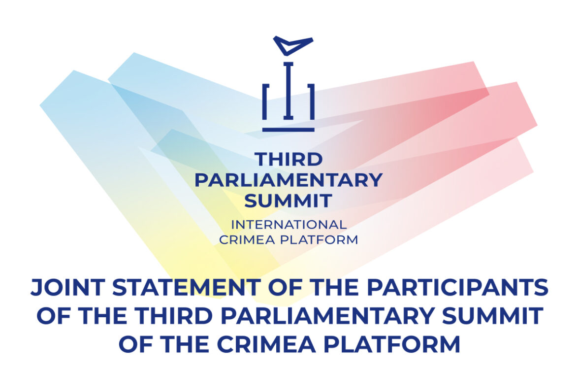 Joint Statement of the Participants of the Third Parliamentary Summit of the Crimea Platform