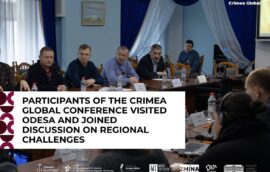 Учасники конференції Crimea Global відвідали Одесу та взяли участь в дискусії про ситуацію в регіоні