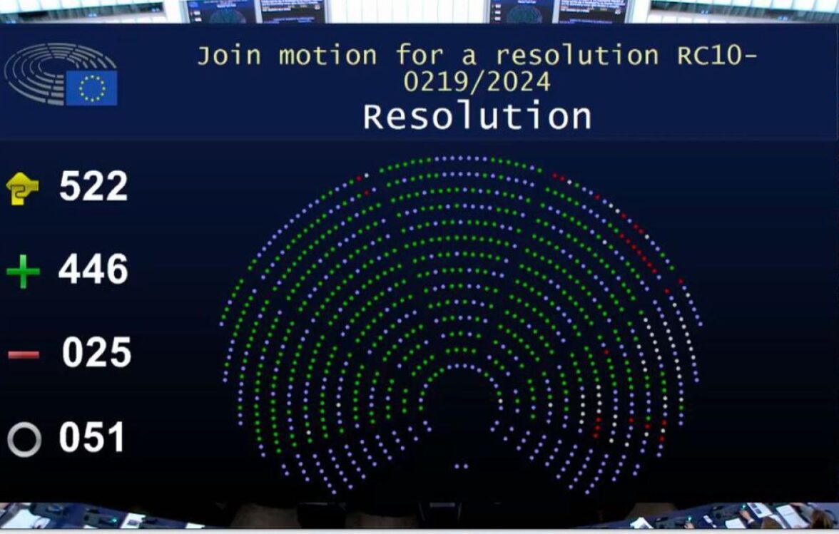 Європейський парламент ухвалив резолюцію на підтримку кримських політв’язнів та Кримської платформи
