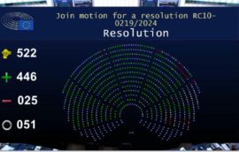 The European Parliament adopts a resolution in support of Crimean political prisoners and the Crimea Platform
