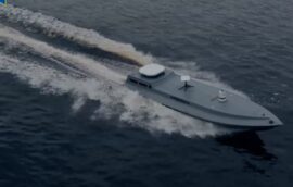 SBU Releases Footage of Sea Baby Naval Drones Engaging Russian Helicopters in the Kerch Strait