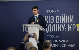 11 Years of War. Starting Point: Crimea Forum. An opening address by the Deputy Minister for Foreign Affairs of Ukraine, Oleksandr Mishchenko