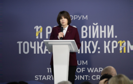 Permanent Representative Olha Kuryshko Addresses the 11 Years of War. Starting Point: Crimea Forum