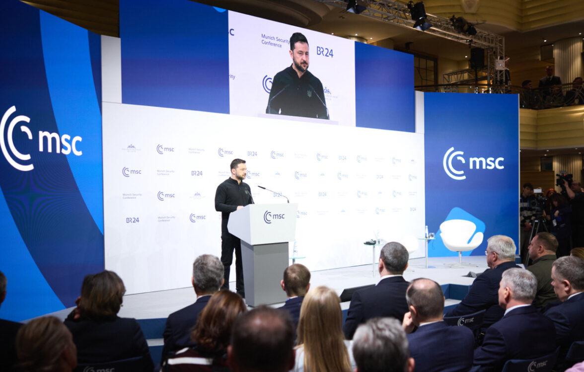 The Munich Security Conference Took Place in Germany with the Participation of the Ukrainian Delegation Led by President of Ukraine Volodymyr Zelenskyy