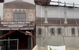 Under the Pretext of “Restoration Work,” Occupiers Destroy an Ancient Fresco in the Bakhchysarai Palace
