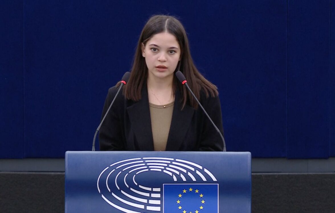 Leniie Umerova Addressed the European Parliament on the Occasion of the International Women’s Day
