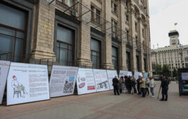 Information Exhibition QIRIM İÇÜN / For Crimea Opened on Khreshchatyk Street