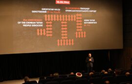 To Mark the 81st Anniversary of the Crimean Tatar Genocide, a Commemorative Event Was Held at the Zhovten Cinema