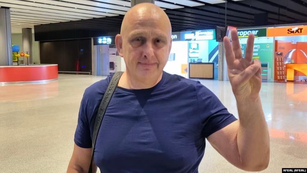 Vladyslav Yesypenko is free!