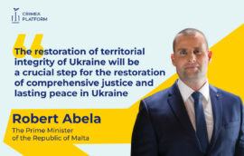 The Prime Minister of the Republic of Malta delivered a speech at the Fifth Crimea Platform Summit