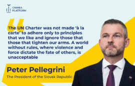 The President of the Slovak Republic spoke at the Fifth Summit of the Crimea Platform