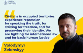 President of Ukraine Volodymyr Zelenskyy Speaks at the Opening of the Fifth Crimea Platform Summit