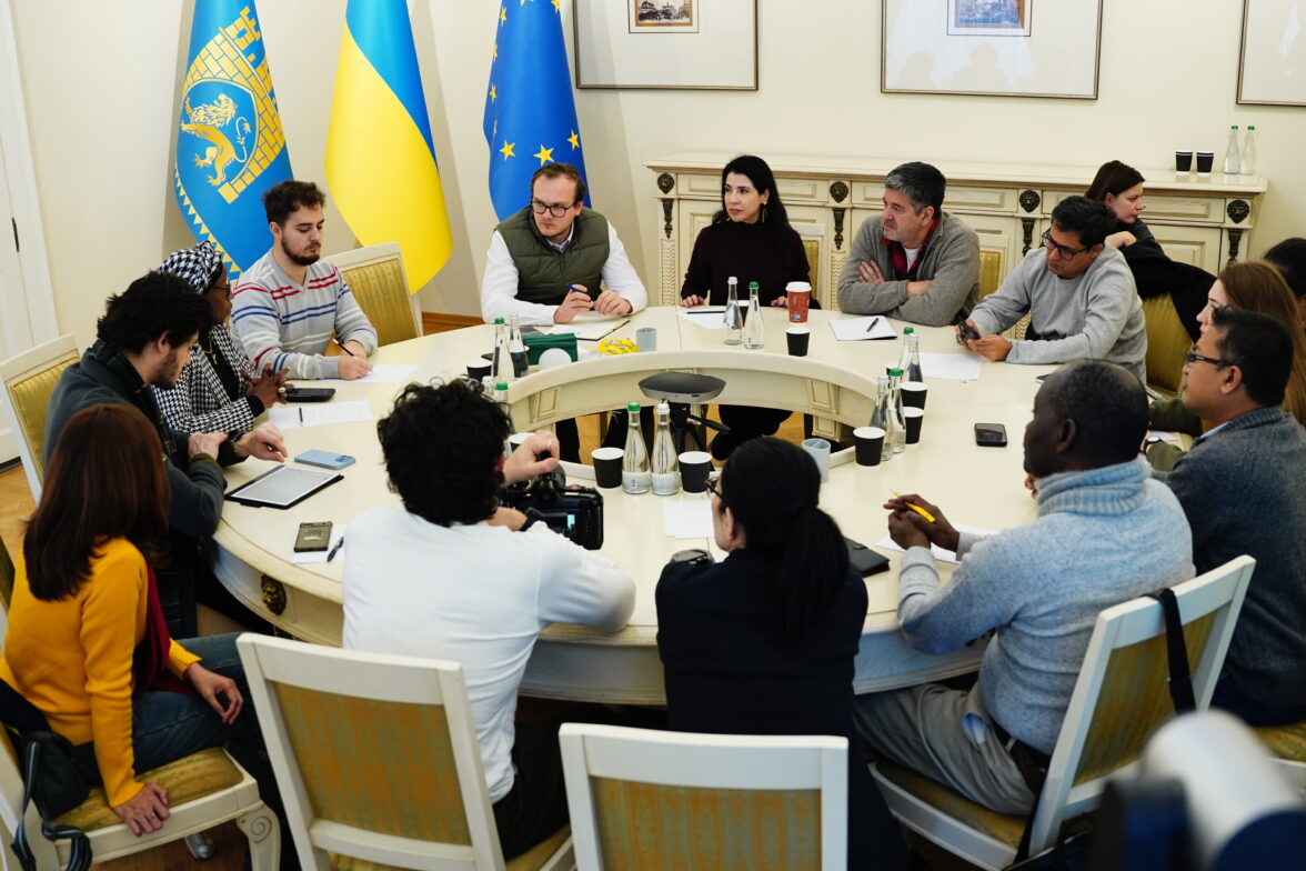 Participants of the international conference “Crimea Global” visited Lviv
