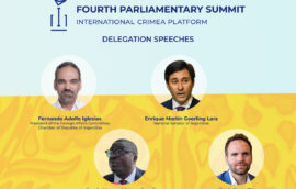 Within the framework of the Fourth Parliamentary Summit of the Crimea Platform, delegations from Argentina, the Democratic Republic of the Congo, and the Netherlands delivered speeches