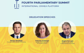 Within the framework of the Fourth Parliamentary Summit of the Crimea Platform, speeches were delivered by delegations from Romania, Spain, and Malta