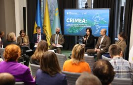 У Києві презентували аналітичну довідку “КРИМ: транзитний хаб переміщення та ідеологічної обробки дітей”