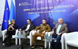 У рамках Форуму до Дня спротиву окупації Криму пройшла друга панель “Крим як лабораторія нової війни: від регіональної окупації до глобальної морської кризи”