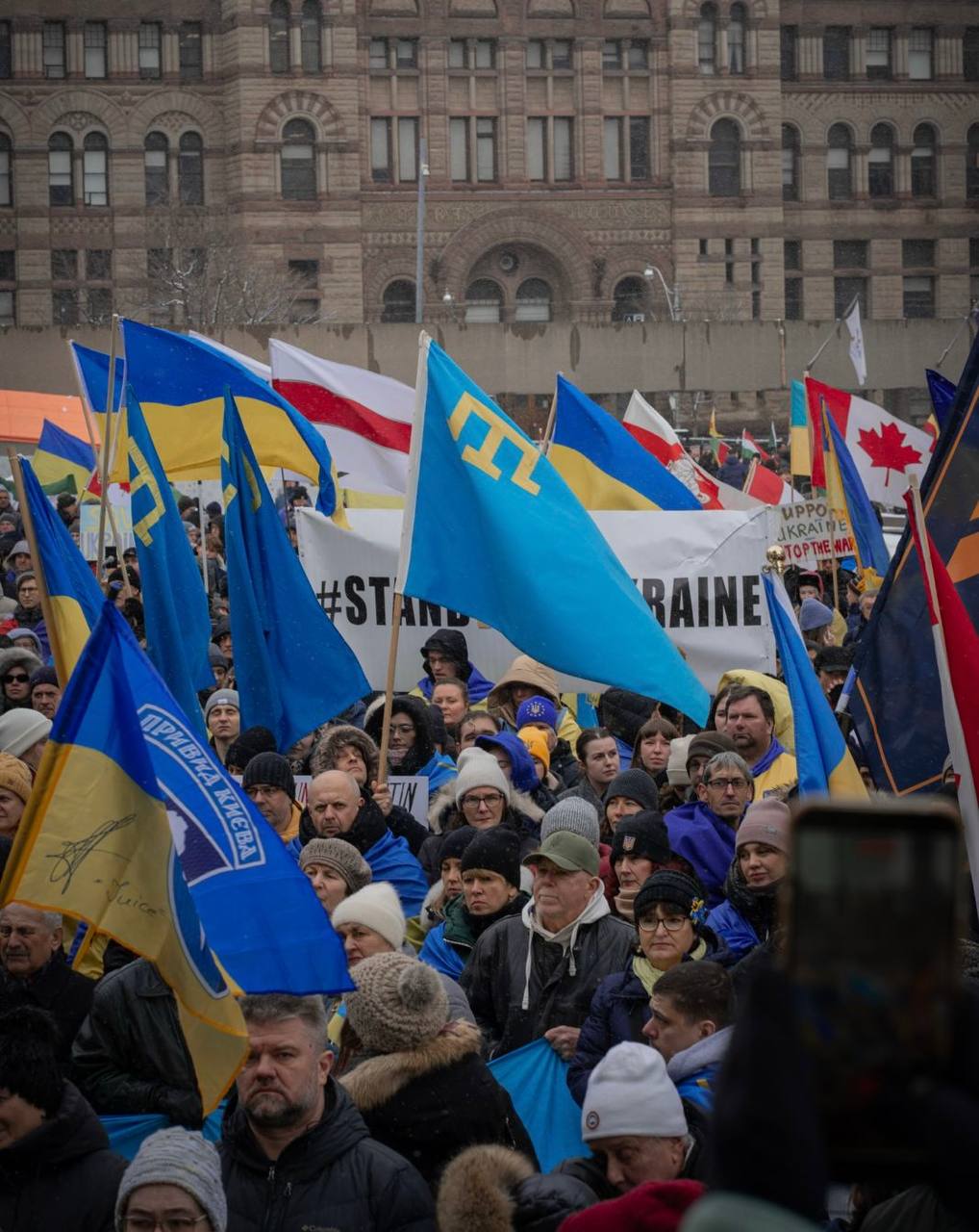 У Канаді відбувся мітинг на підтримку України