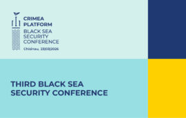 Ukraine and Moldova to Host the Third Black Sea Security Conference of the International Crimea Platform