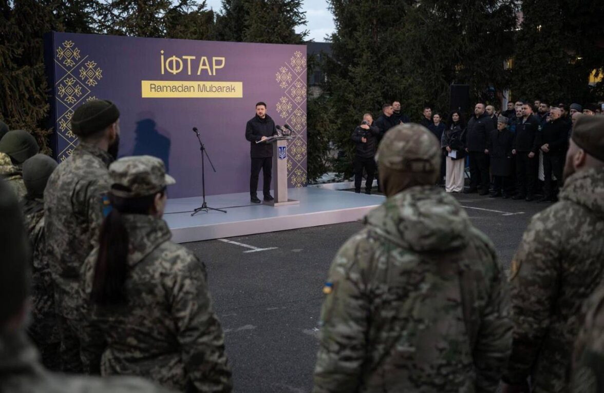 President of Ukraine Volodymyr Zelenskyy Participates in Iftar