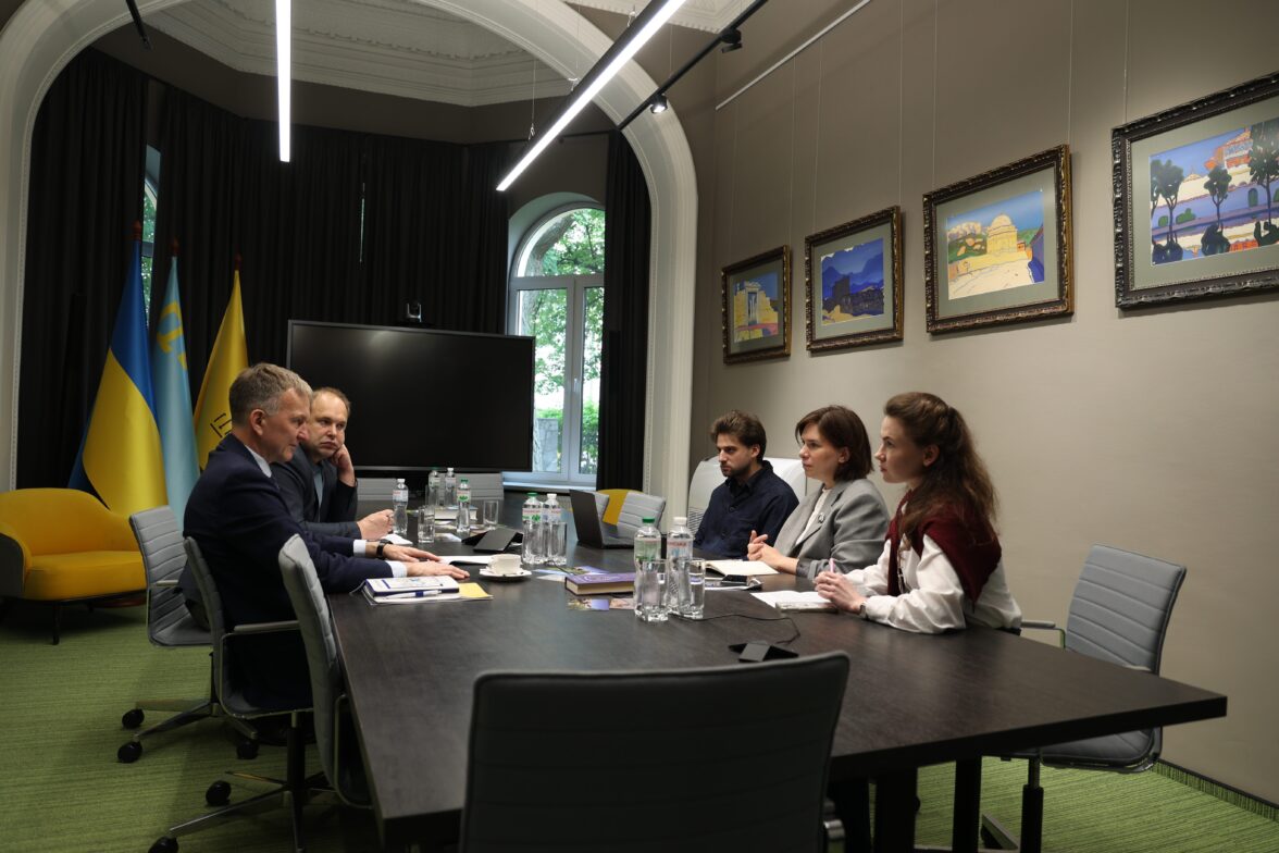 Постійна Представниця провела робочу зустріч з Послом Латвії в Україні